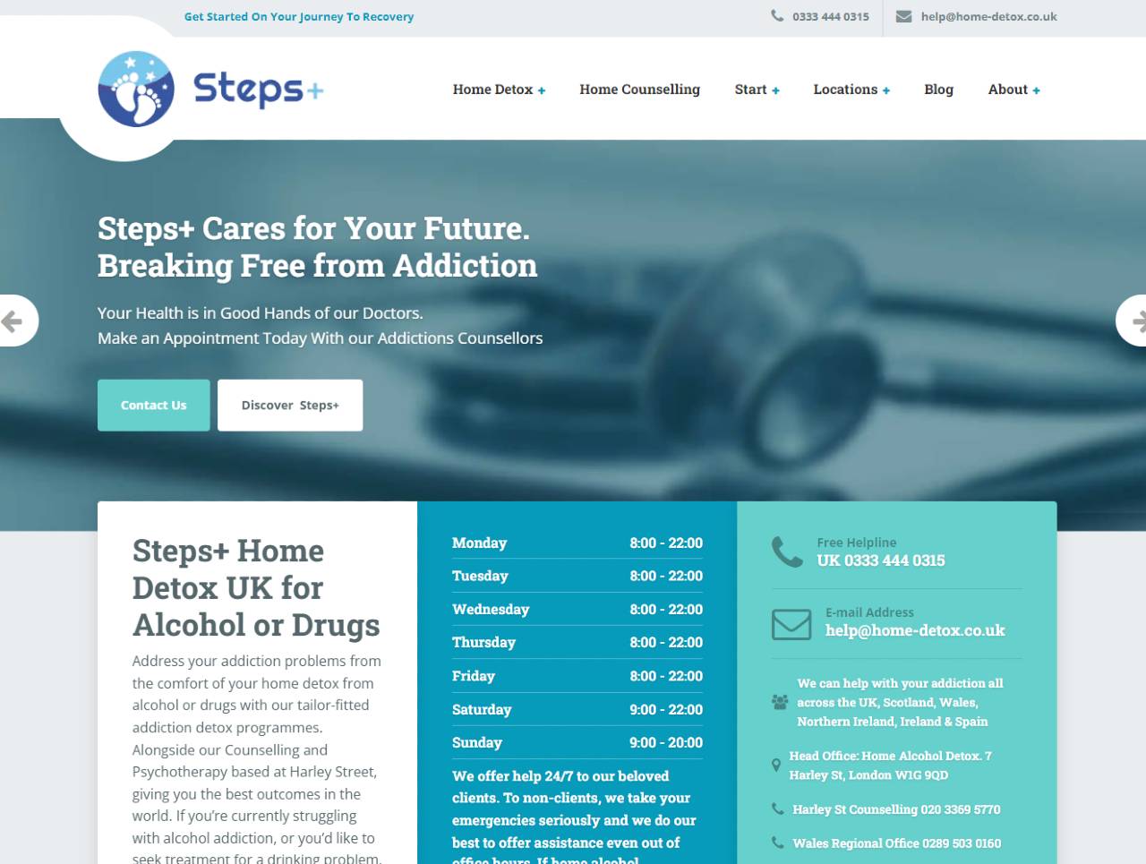 Steps+ Alcohol Home Detox Programme UK – Sober Eastbourne